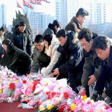 Rakyat Korut Rayakan Imlek dengan Mengenang Mendiang Kim Jong-Il