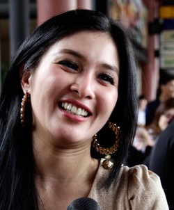 Sandra Dewi Lebih Senang Imlek di Bangka