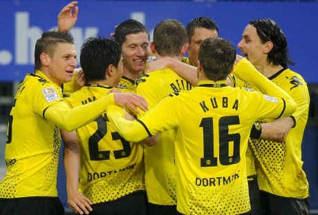 Dortmund Gilas Hamburg 5-1