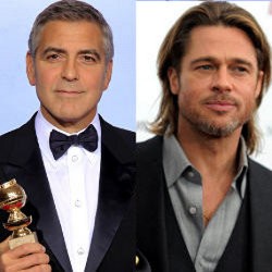 George Clooney & Brad Pitt Bersaing Jadi Aktor Terbaik Oscar