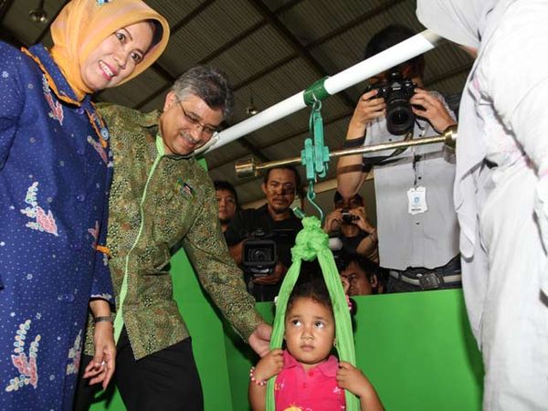 Peresmian Gerakan Posyandu Tumbuh Aktif Tanggap