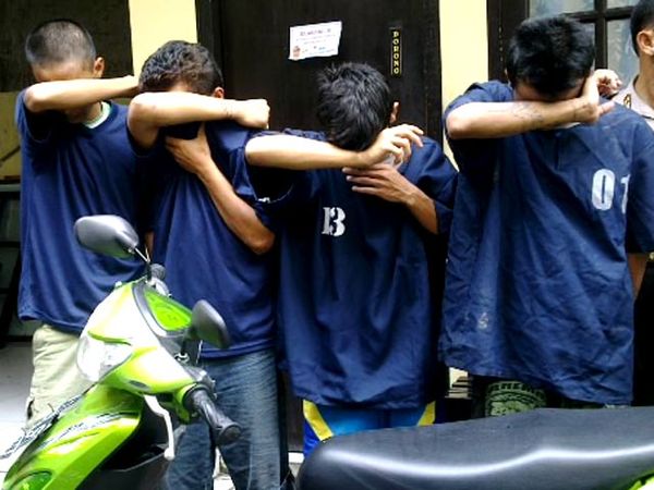 Pelaku Pengeroyokan di Bundaran Waru Dibekuk