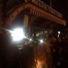 TKP Kecelakaan Maut di Tugu Tani Sepi Pengunjung, Lalin Lancar