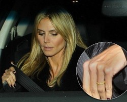 Cerai dari Seal, Heidi Klum Belum Lepas Cincin Kawin