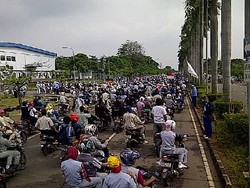 Jasa Marga Antisipasi Demo Buruh Berlanjut Hingga 31 Januari