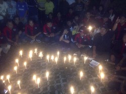 Aktivis Gelar Doa Bersama di Lokasi Kecelakaan Tugu Tani