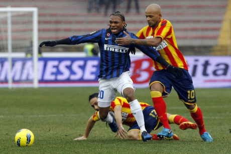 Inter Tunduk di Kandang Lecce
