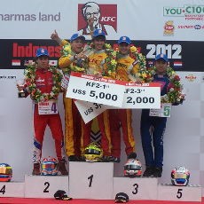 Pegokart Asing Dominasi Podium