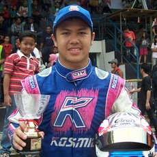 Senna Noor Tak Menyangka Naik Podium