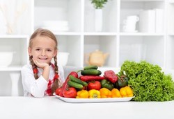 Anak-anak Juga Bisa Jadi Vegetarian