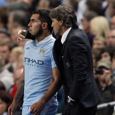 Mancini: Tevez Tak Punya Masalah dengan Saya