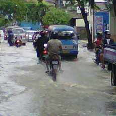 Genangan Air di Balongsari Belum Surut