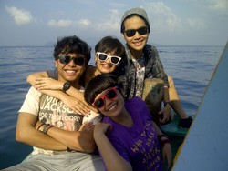 Perjalanan menuju Anak Krakatau