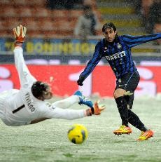 Sengit, Inter vs Palermo Berakhir 4-4