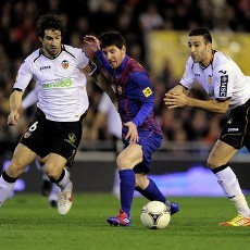 Valencia vs Barca Berakhir 1-1