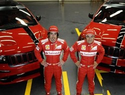 Kado Jeep Grand Cherokee SRT8 untuk Pembalap Ferrari