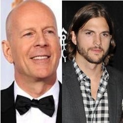 Keracunan, Demi Moore Dijenguk Ashton Kutcher & Bruce Willis