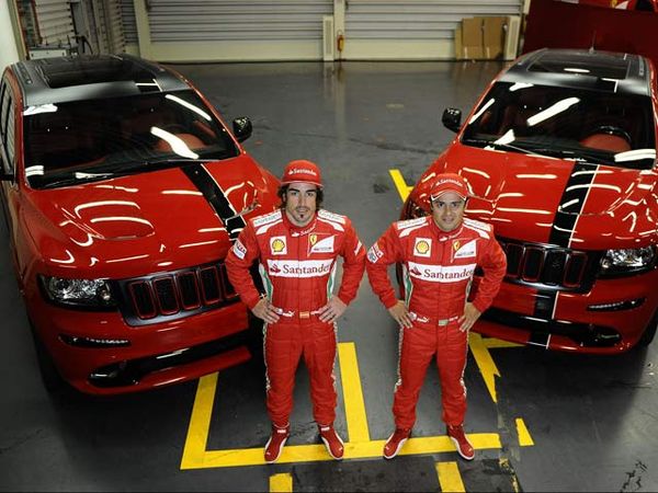 Mobil untuk Duo Pembalap Ferrari