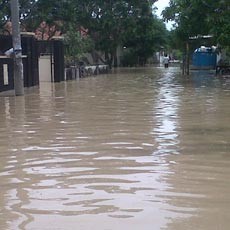 Ribuan Rumah di Cirebon Terendam Banjir