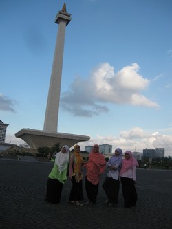 Menikmati Sore Hari di Icon Jakarta-Ku....:)