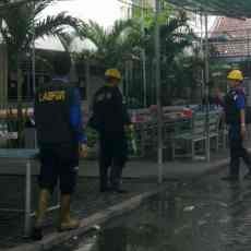 Tim Identifikasi dan Labfor Gelar Olah TKP Kebakaran di PN