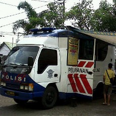 SIM Keliling Hadir di Dunkin Donuts Dago
