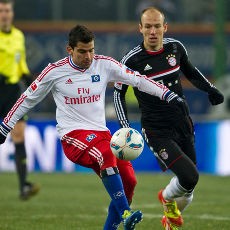 Bayern Ditahan Hamburg 1-1