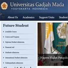 UGM Sabet Situs Universitas Terbaik di Indonesia