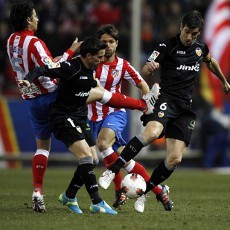 Skor Kacamata di Laga Atletico vs Valencia
