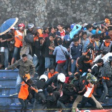 Kerusuhan Warnai Laga Persija vs Persipura