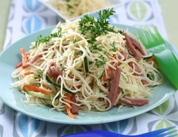 Resep Pasta: Angel Hair Sayuran