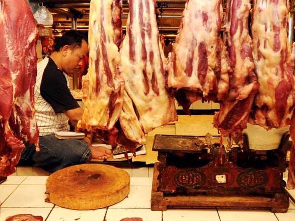 Harga Daging Sapi Merangkak Naik