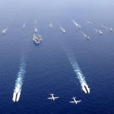 Serpihan Pesawat Tempur AS Berjatuhan di Perairan Jepang!