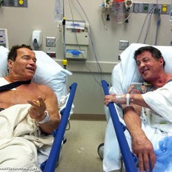 Arnold & Sylvester Kompak Dirawat di Rumah Sakit