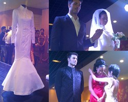 Seni Drama di Peragaan Gaun Pengantin Michelle Worth