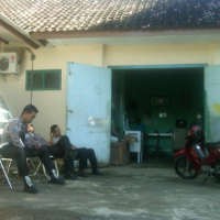 Ruang Jenazah Briptu Dody di RSUD Blambangan Dijaga Ketat