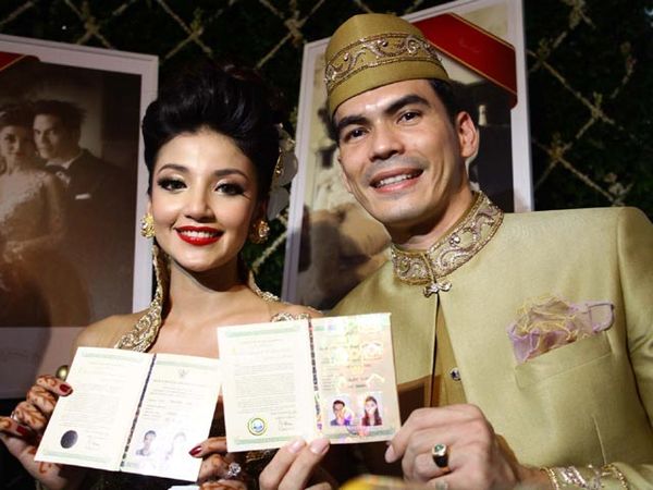 Atalarik Syah Resmi Nikahi Tsania Marwah