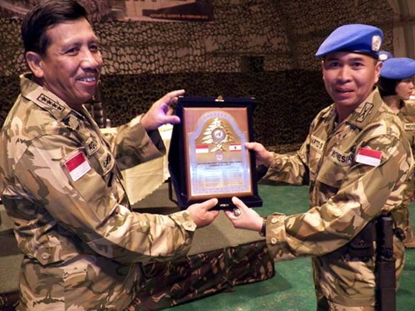 Panglima TNI Kunjungi Prajurit TNI di Lebanon