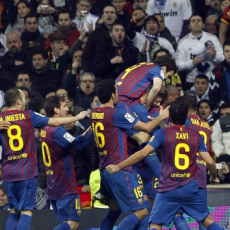 Barca Mau Final Copa del Rey di Bernabeu
