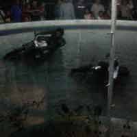 Pemain Tong Edan Jatuh dan Tewas Saat Atraksi di Lamongan