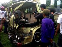 Tabrakan Beruntun di Majalengka, 3 Orang Tewas