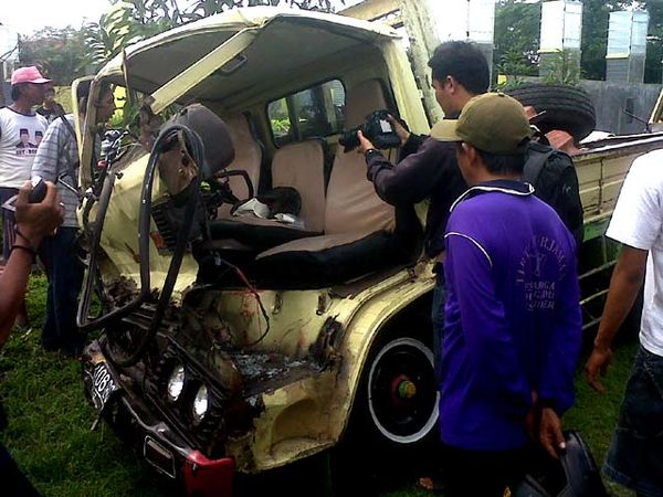 Tabrakan Beruntun di Majalengka, 3 Orang Tewas