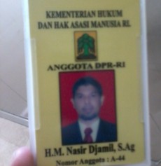 Semua Anggota Komisi III DPR Harus Kembalikan Kartu Akses Kemenkum HAM