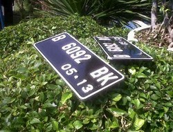 Awas! Pencurian Motor Bermodus Penukaran Pelat Nomor