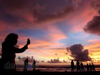 Raihlah Sunset hingga ke Sawarna