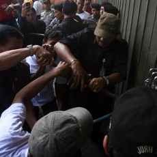 Eksekusi Tidar Amankan Seorang Pria Dianggap Provokator