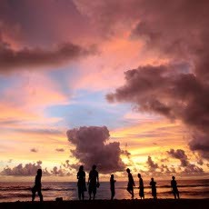 Amboi! Sunset yang Menawan di Sawarna