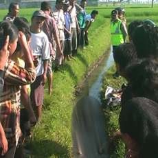 Seorang PSK Ditemukan Tewas Telanjang di Irigasi 