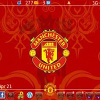 Merahkan BlackBerry dengan Manchester United Themes