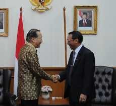 Jero Wacik Temui Bos Baru Freeport